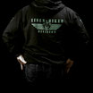 Eisen Biker Printed Hoodie Jacket