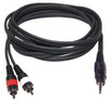 Câble 2 RCA  / MINI JACK 3,5 stéréo