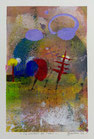 La couleur de l'oeil, 2016, tecnica mista, 13 x 19 cm