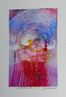 Appeared arc, 2016, tecnica mista, 10 x 14,5 cm
