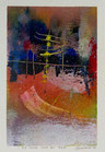 Die sonne malt den Wald, 2016, tecnica mista, 13 x 19 cm