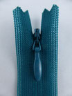 Fermeture invisible bleu canard 020