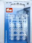 Pressions en plastique transparent 10 mm Prym 347 159