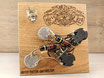 Les Paul Coil Split Prewired Kit mit Bumblebee Caps