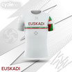 Camiseta técnica semi-compresiva tope de gama US PRO- mod EUSKADI blanca