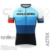 Maillot ciclista WorldSeries - modelo Aztek - Uso deportivo/competición