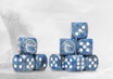 Nords: Logo on Teal Marbled Dice - 24 per pack