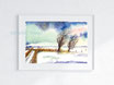 Friesische Winterlandschaft