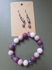 Armband und Ohrringe
