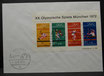 Bund 0734ff Block 8 Olympische Spiele 1972 SST München 2