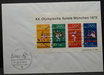 Bund 0734ff Block 8 Olympische Spiele 1972 SST München 2