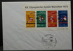 Bund 0734ff Block 8 Olympische Spiele 1972 SST München 2 - SportKongresse