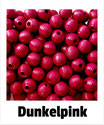 30 Rillenperlen dunkelpink 10mm