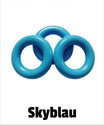 Mini-Ring skyblau
