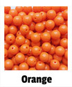 Acrylperlen orange