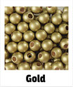 25 Sicherheits-perlen 12mm gold