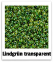 Rocailles 2,5mm lindgrün transparent