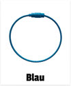 Schlüsseldraht rund blau
