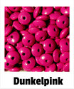 50 Linsen dunkel- pink 14mm