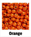 25 Sicherheits-perlen 10mm orange