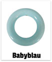 Ring S mit Bohrung babyblau