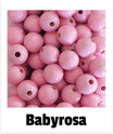 25 Perlen babyrosa 14mm