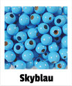25 Sicherheits-perlen 12mm skyblau