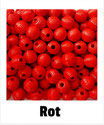 30 Rillenperlen rot 10mm