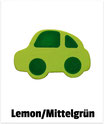 Auto lemon/mittelgrün