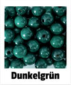 25 Perlen dunkelgrün 14mm