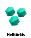 Icosahedron helltürkis