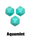 Icosahedron aquamint