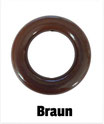 Ring S mit Bohrung braun