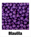 80 Perlen blaulila 8mm