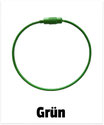 Schlüsseldraht rund grün
