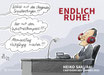 Endlich Ruhe - Cartoons des Jahres 2023