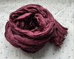 Seidencrashschal merlot