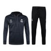 Real Madrid Trainingspak Hoodie Zwart 2016/2017 { 1066 }