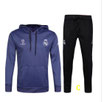 Real Madrid Trainingspak Hoodie donker blauw 2016/2017 { 1077 }