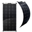 50-150Wp  TPT mono flexible Solarmodule , Kunststoffträgerplatte