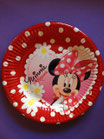 PACK 8 PLATOS MINNIE 20cm