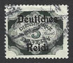 D-DR-D-051 - Dienstmarken Bayern MiNr. 44-61 mit Aufdruck - 5 M