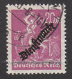 D-DR-D-075 - Freimarken von 1922-1923 mit Aufdruck "Dienstmarke" - 20