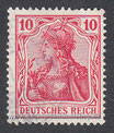 D-DR-086-II - Germania - Inschrift "Deutsches Reich" (Kriegsdruck) - 10