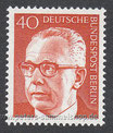 D-BW-364 - Bundespräsident Dr.h.c. Gustav Heinemann - 40