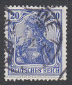 D-DR-087-I - Germania - Inschrift "Deutsches Reich" (Friedensdruck) - 20