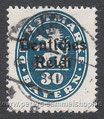 D-DR-D-038 - Dienstmarken Bayern MiNr. 44-61 mit Aufdruck - 30