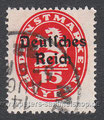 D-DR-D-036 - Dienstmarken Bayern MiNr. 44-61 mit Aufdruck - 15