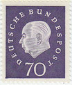 D-0306 - Bundespräsident Prof. Dr. Theodor Heuss - 70