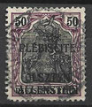 D-AG-AL-008 - Marken des Deutschen Reiches mit Aufdruck "Saare" - 50 Pf